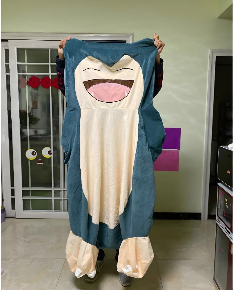 Large Plush Cat Bean Bag Chair Soft Cozy Lounger for Kids & Adults, Durable