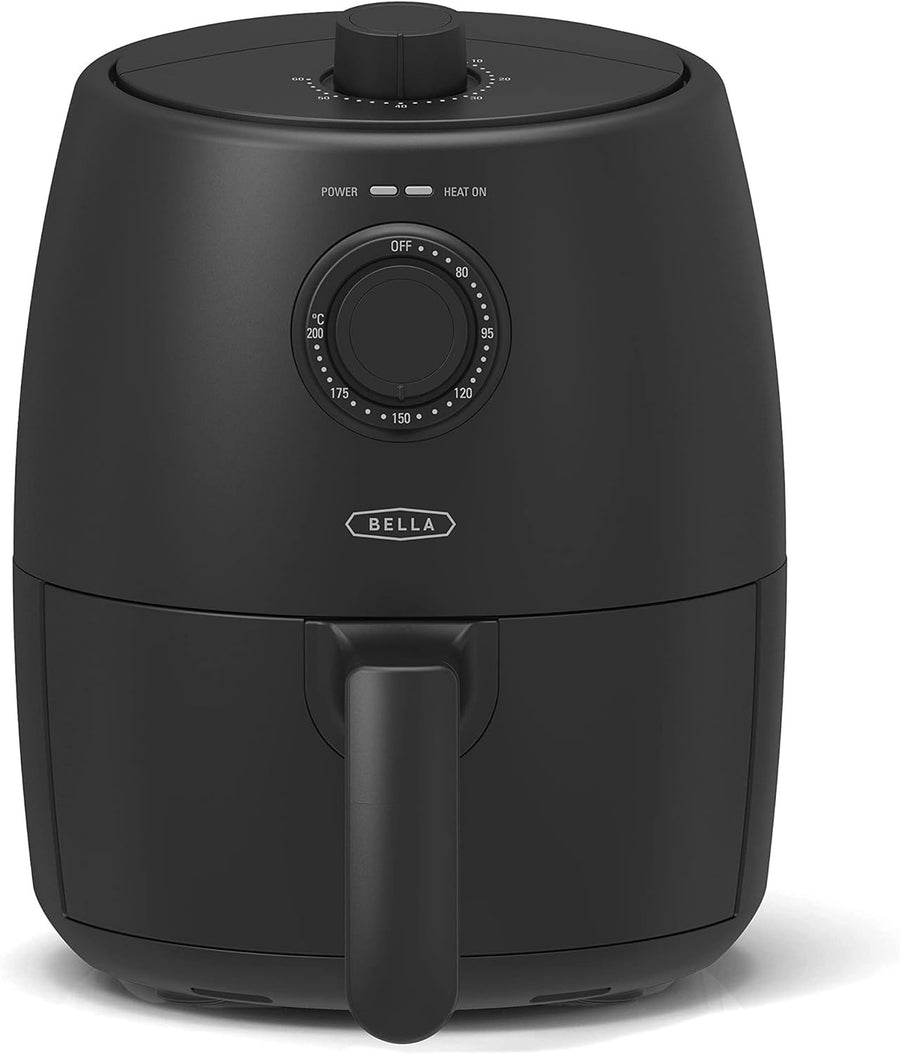 2L Mini Air Fryer 1200W Manual 5in1 Bake Roast Broil Reheat Nonstick
