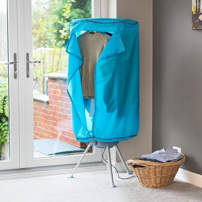 Portable Electric Clothes Dryer 1000W Indoor Heated Airer Fast Drying