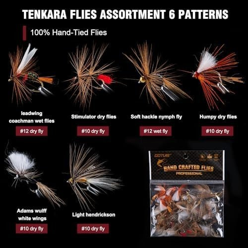 12ft Tenkara Fishing Rod Kit Carbon Fibre Cork Handle Travel Set