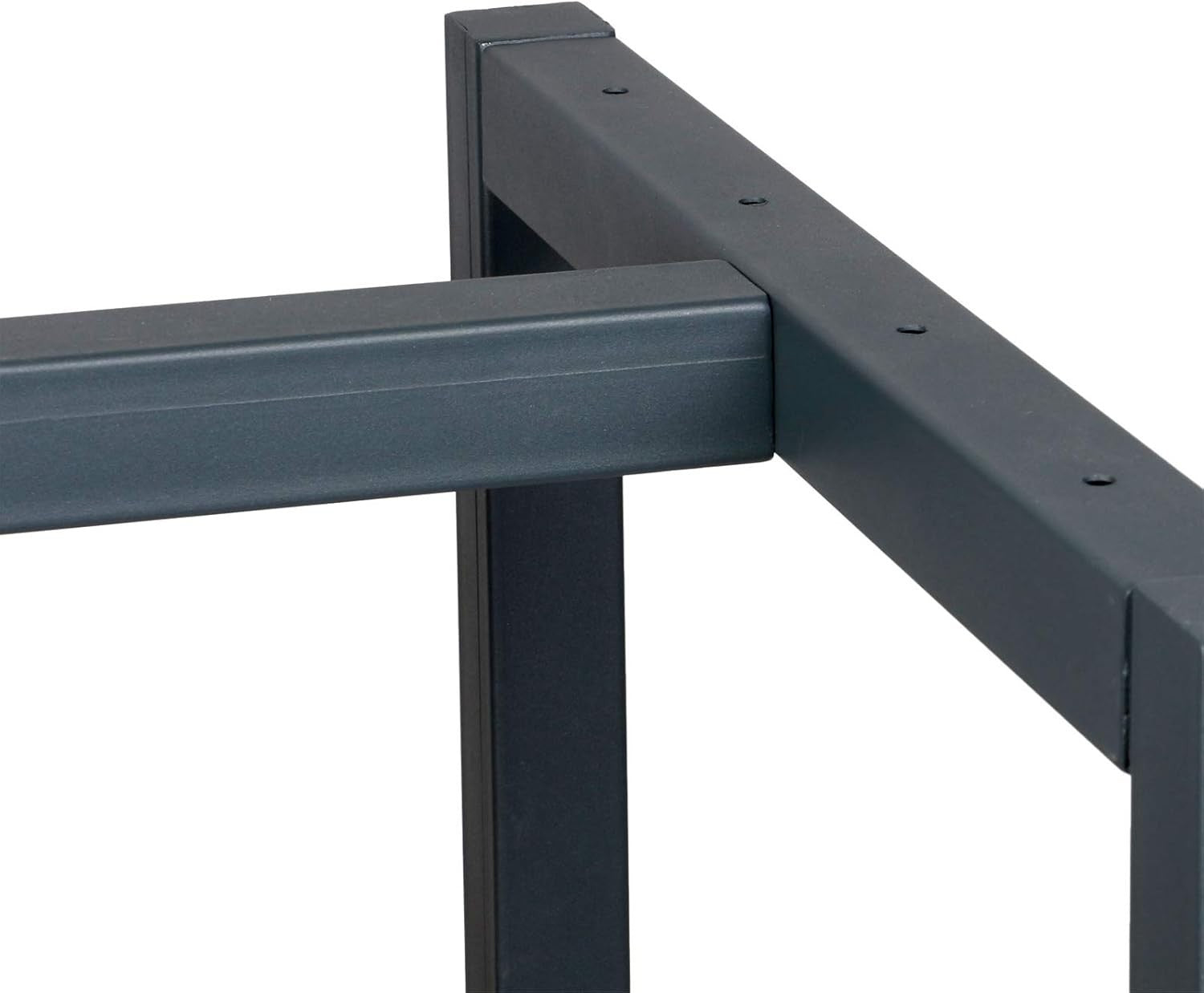 Heavy Duty Steel Workbench Frame 100x57x81cm Anthracite Red DIY Table Base