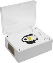 Portable Bluetooth CD Player Speaker Retro Suitcase Remote USB AUX