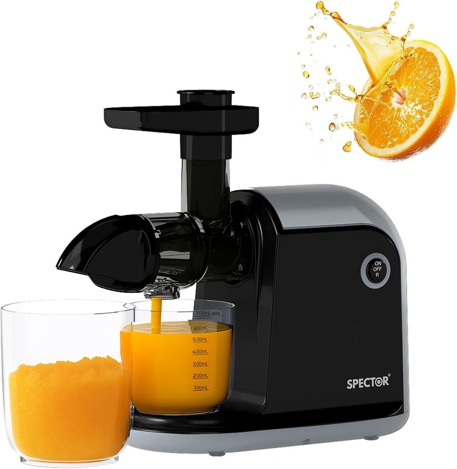 Cold Press Slow Juicer Whole Fruit Quiet Reverse BPA Free High Yield