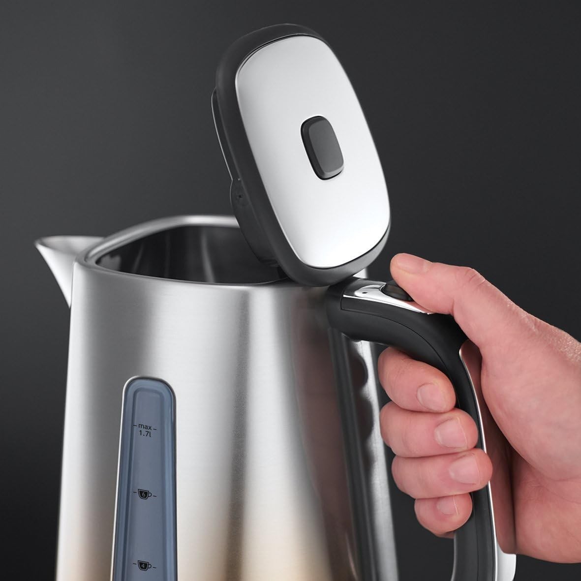 17L 700W Microwave & 1.7L 3000W Kettle Rose Gold Set