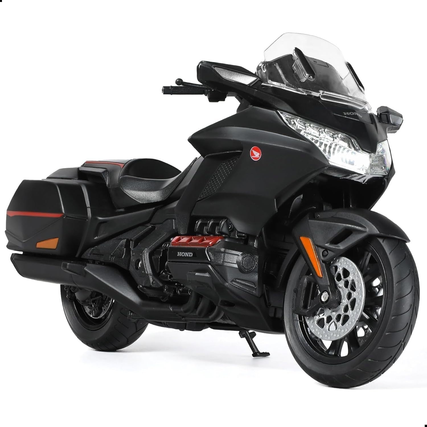 1:12 Black Touring Motorcycle Model | Alloy Diecast Display Bike | Gift-Ready