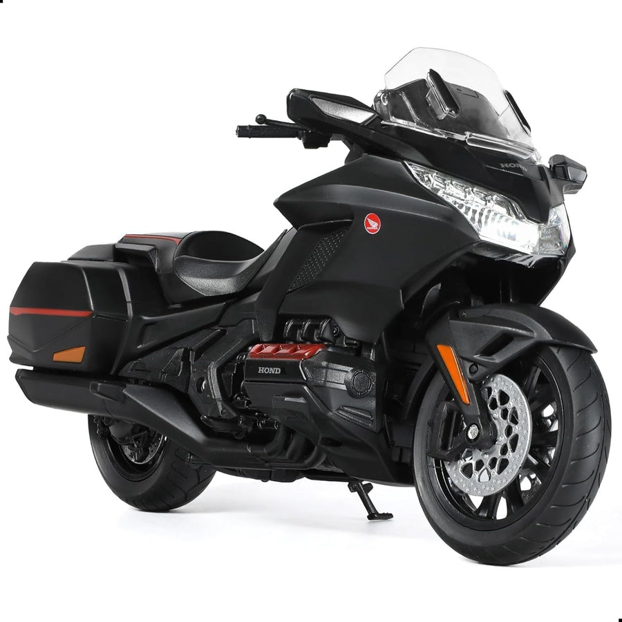 1:12 Black Touring Motorcycle Model | Alloy Diecast Display Bike | Gift-Ready