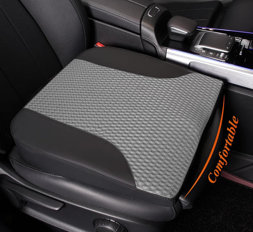 Memory Foam Car Seat Cushion Height Booster Coccyx Back Pain Relief