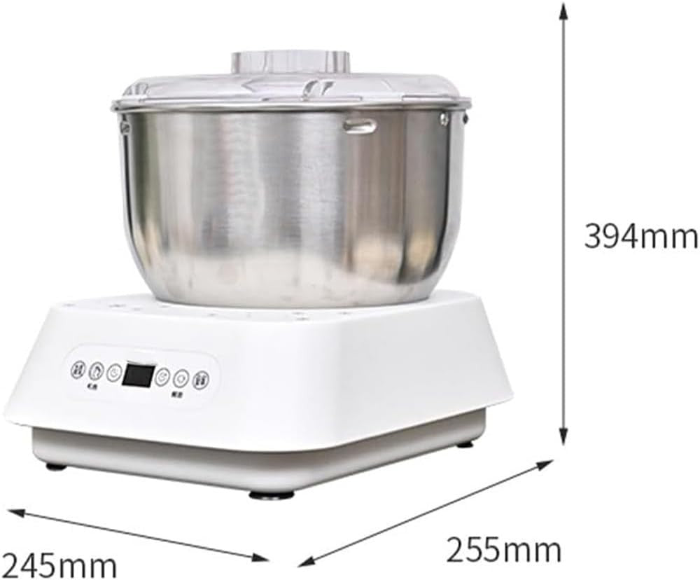 5L Electric Dough Mixer Automatic Kneading Fermentation Stainless Steel