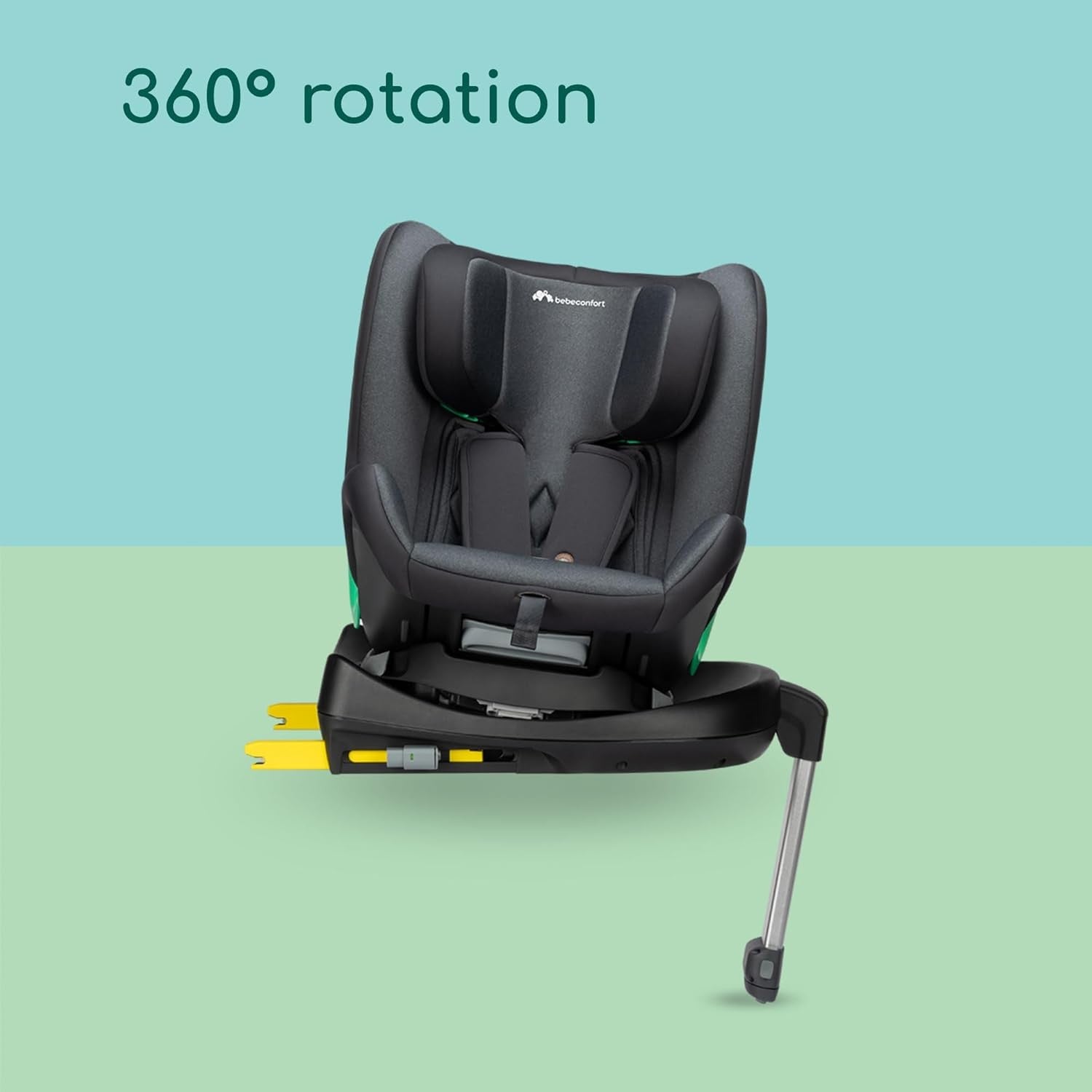 360° Swivel ISOFIX i-Size Car Seat 0–12 Years Rear & Forward