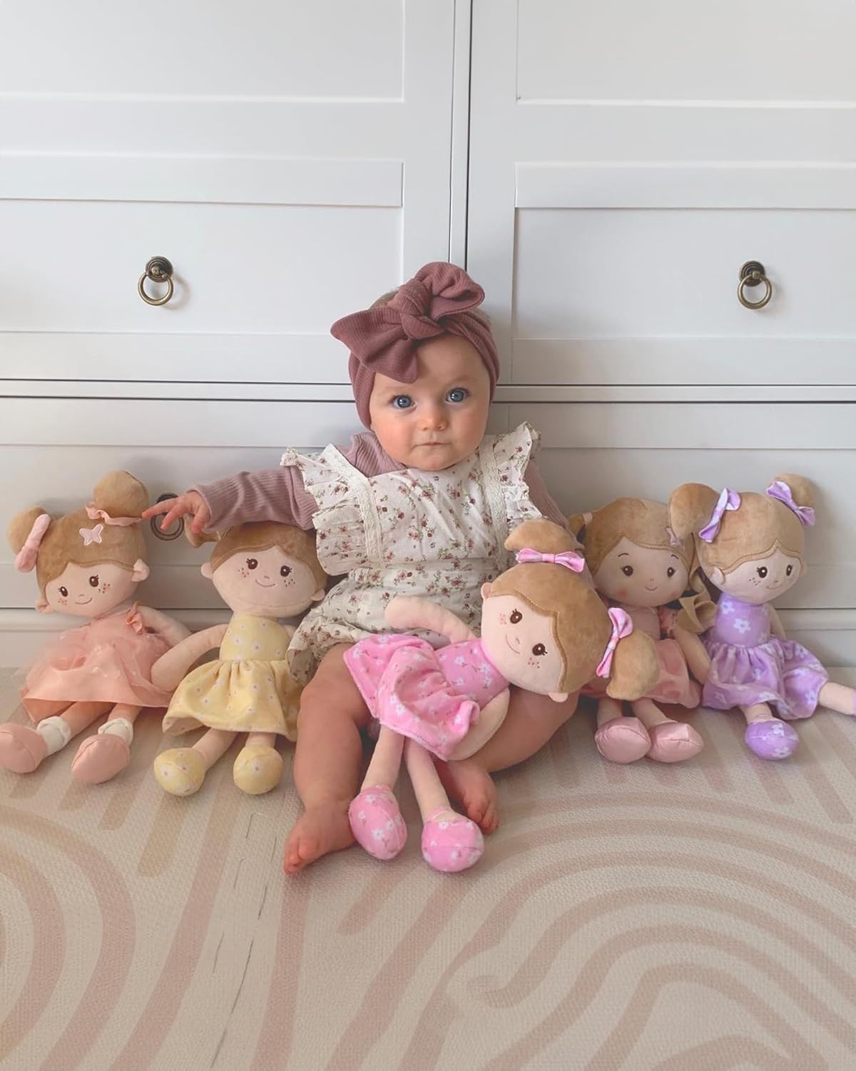 12” Soft Baby Doll Plush Rag Doll First Doll Toddler Gift