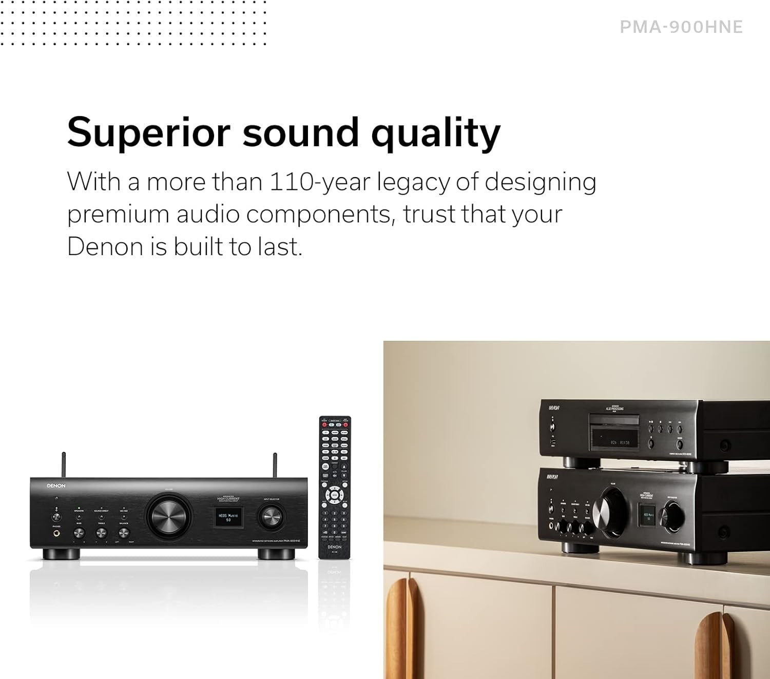 High-Power Network HiFi Amplifier 85W Phono EQ Bluetooth WiFi AirPlay2