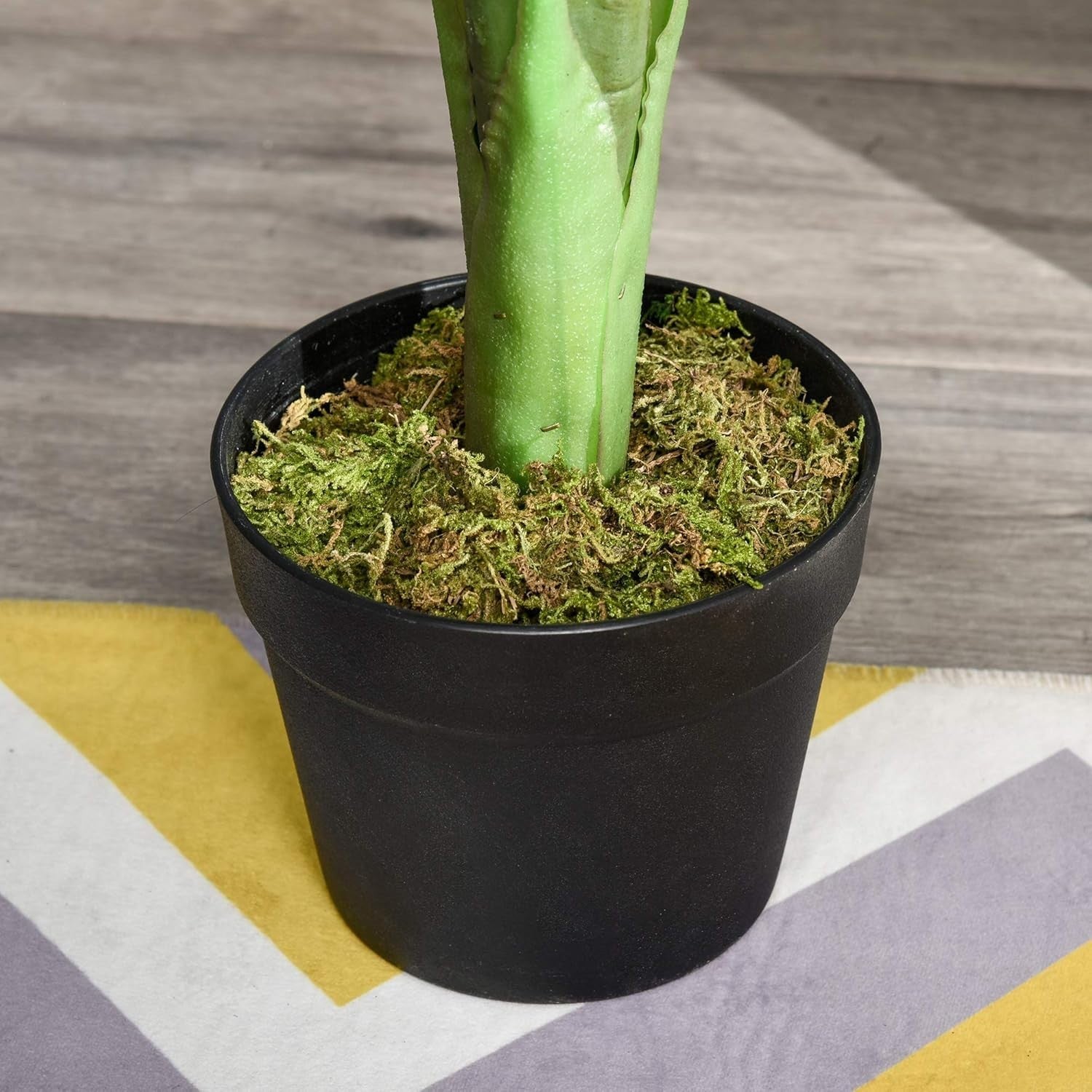 85cm Artificial Monstera Tree Potted Plant Faux Tropical Indoor Outdoor Decor
