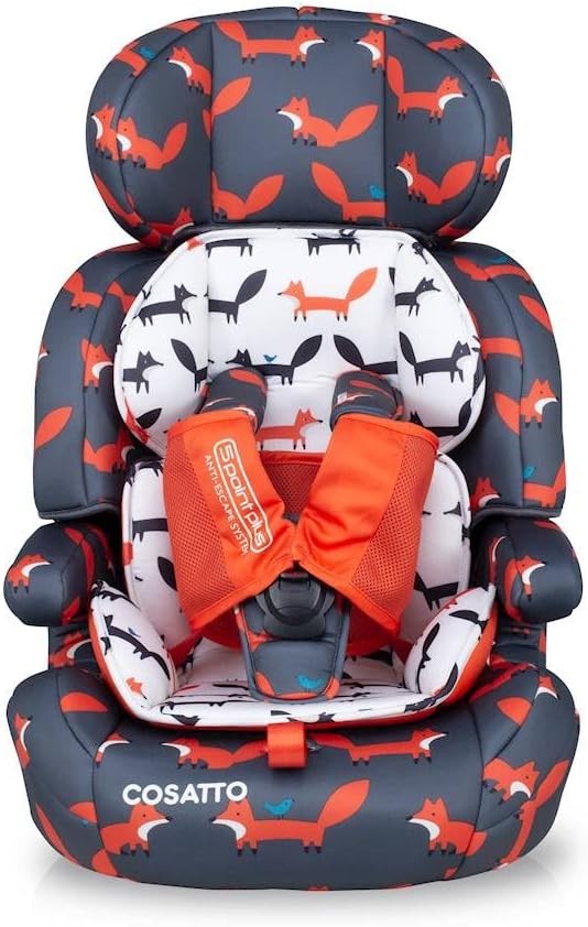 Group 1 2 3 Car Seat 9–36kg Forward Side Impact Protection