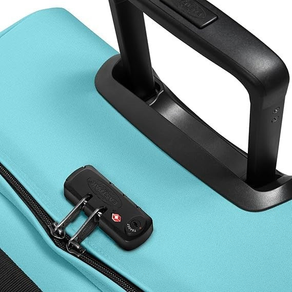 121L Extra Large Soft Suitcase Water Repellent 2 Wheel Travel Trolley TSA Lock