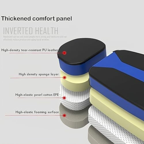 Heavy Duty Gravity Inversion Table Adjustable Back Pain Relief
