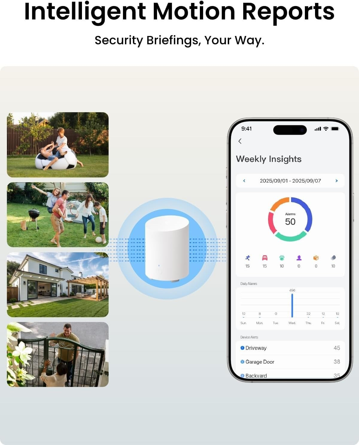 2K Solar Security Camera System Wireless PTZ AI Detection 2 Cam