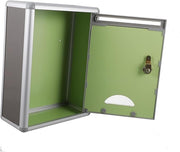 Lockable Wall-Mounted Mailbox Secure Outdoor Post Box Weatherproof & Durable