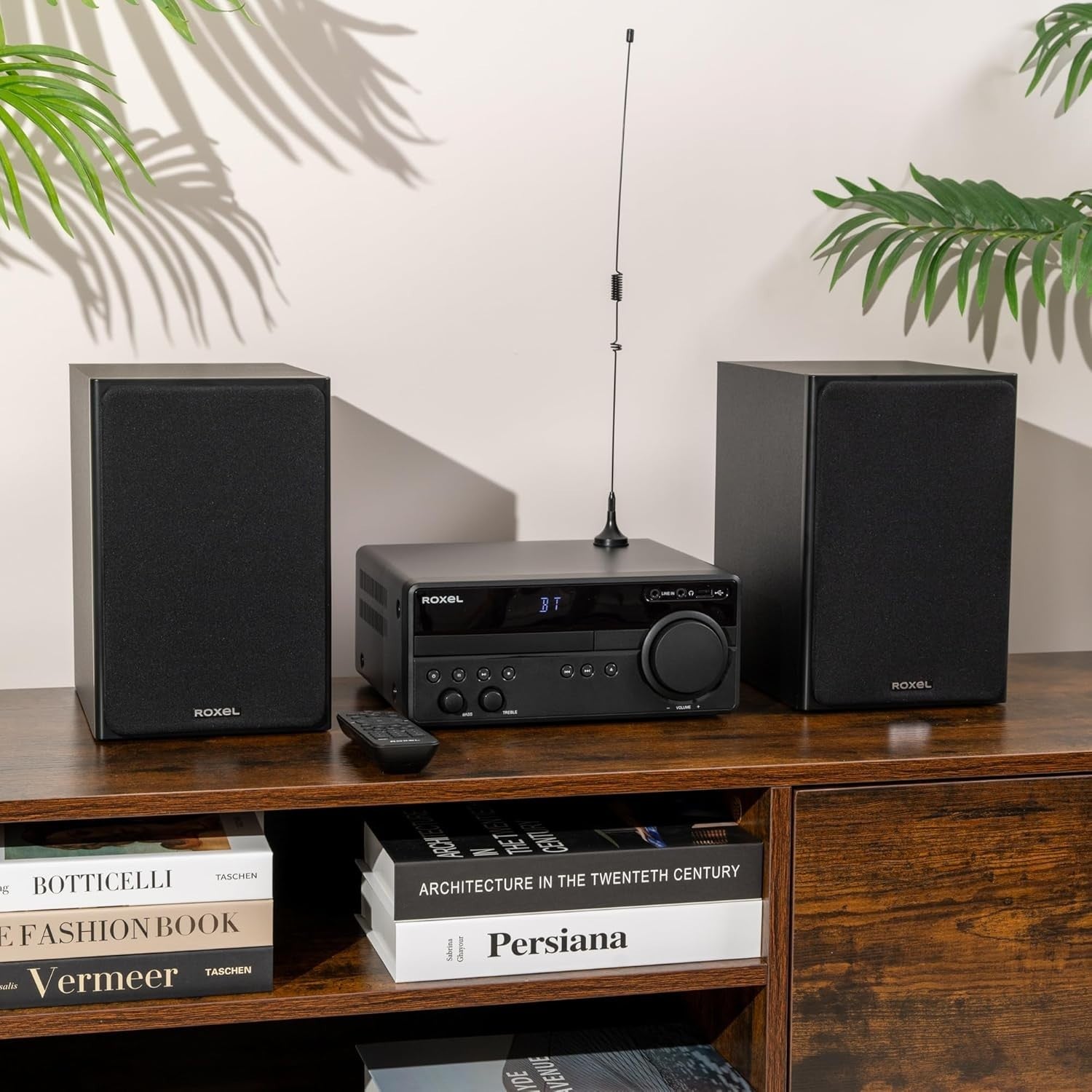 100W HiFi Stereo System | CD Player Bluetooth USB AUX DAB/FM Radio | Remote