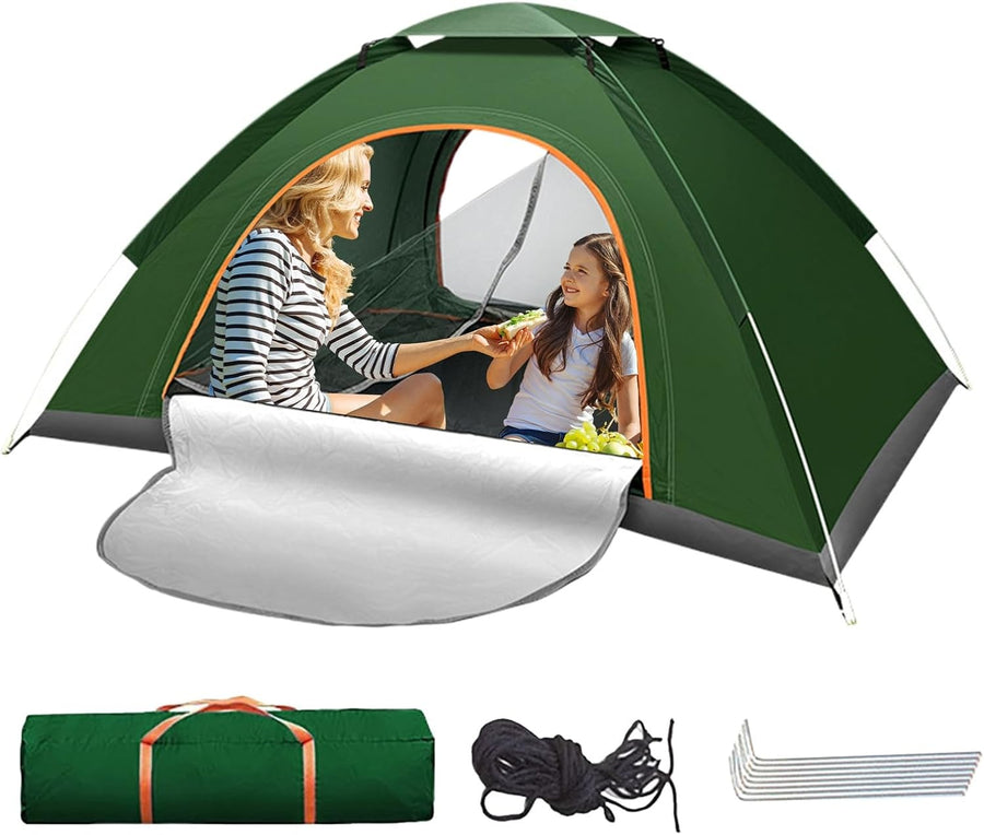 2 Person Pop Up Camping Tent Waterproof Lightweight Dome