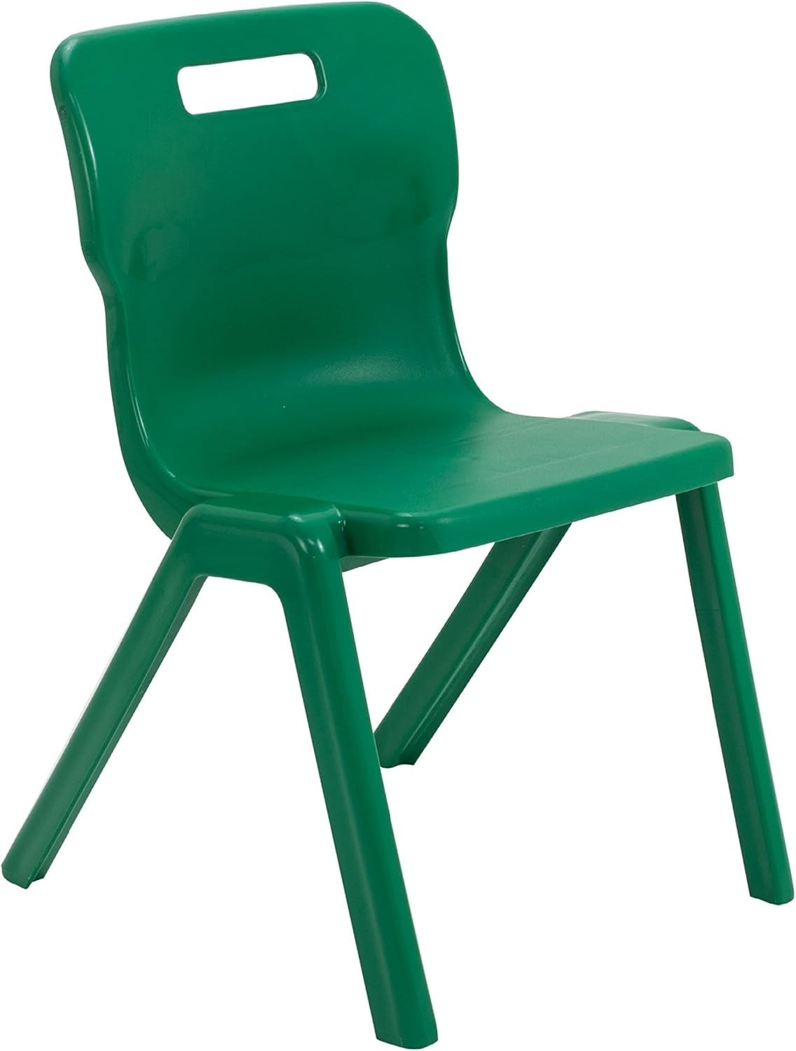 Classroom Chairs Pack of 3 Heavy Duty Stackable Size 6 Green