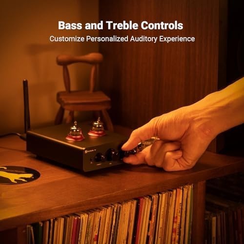 P3 Tube Preamp Bluetooth Headphone Amp RCA AUX HiFi Stereo Mini