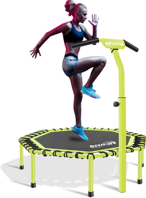 48in Silent Bungee Fitness Rebounder Adjustable Handle Heavy Duty