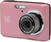16MP Digital Camera 4X Optical Zoom 1080P HD Wide Angle Compact Pink