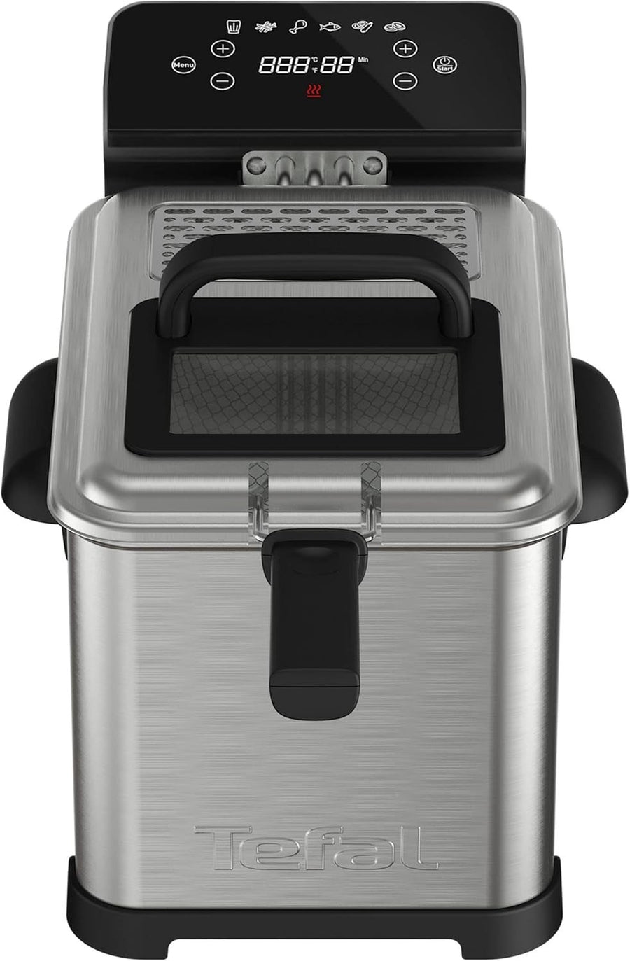 Family Digital Deep Fryer 4L Oil 2400W Cooling Zone Touch Screen XL