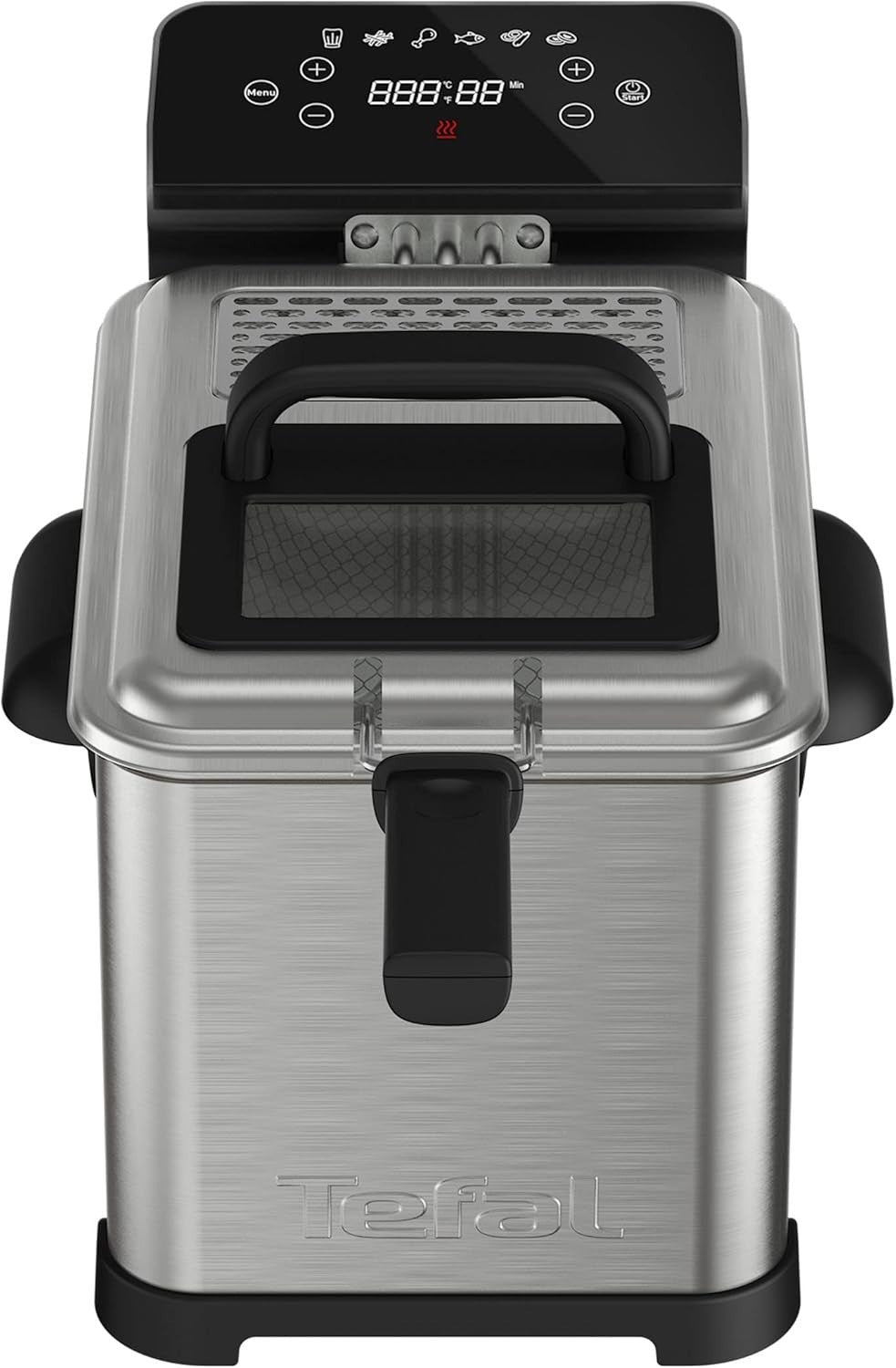 Family Digital Deep Fryer 4L Oil 2400W Cooling Zone Touch Screen XL