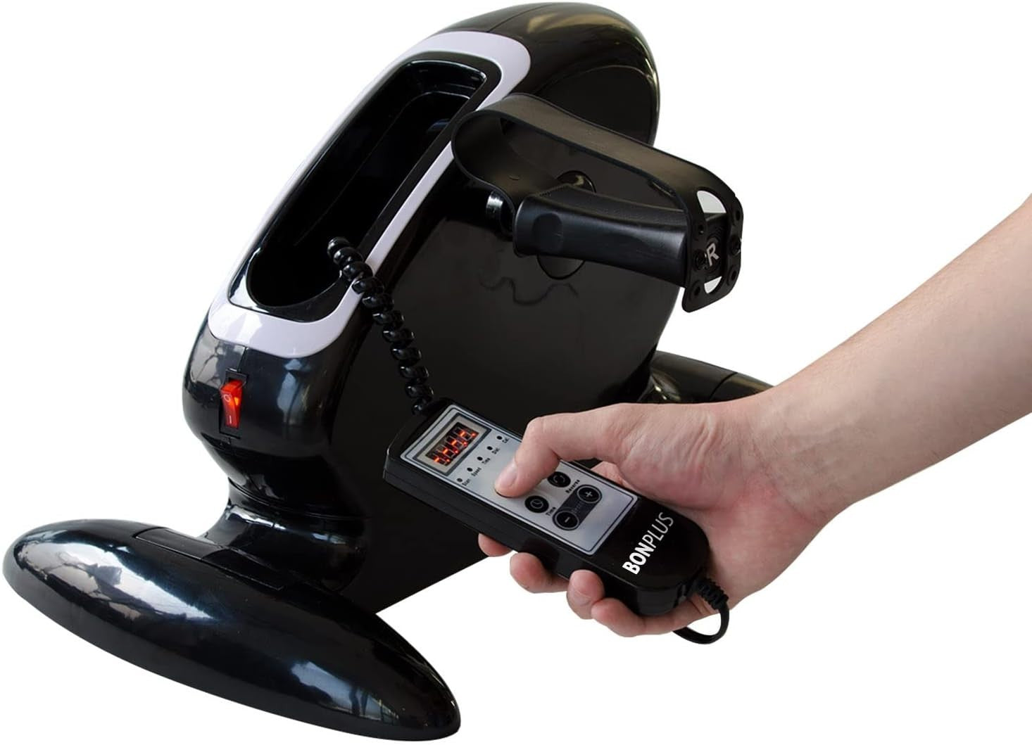 Electric Under Desk Elliptical Pedal Exerciser 12 Speed Remote