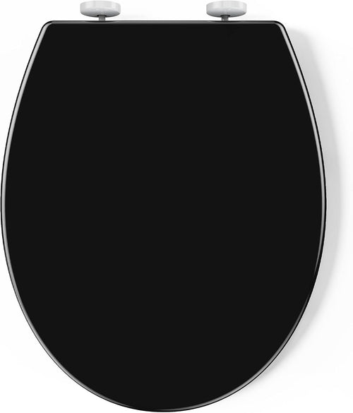 Soft Close Toilet Seat Quick Release Top Fixing O Shape White Adjustable Hinges