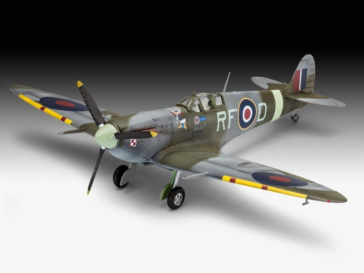 Supermarine Spitfire Mk.Vb 1:72 Scale Plastic Model Kit Military Aircraft