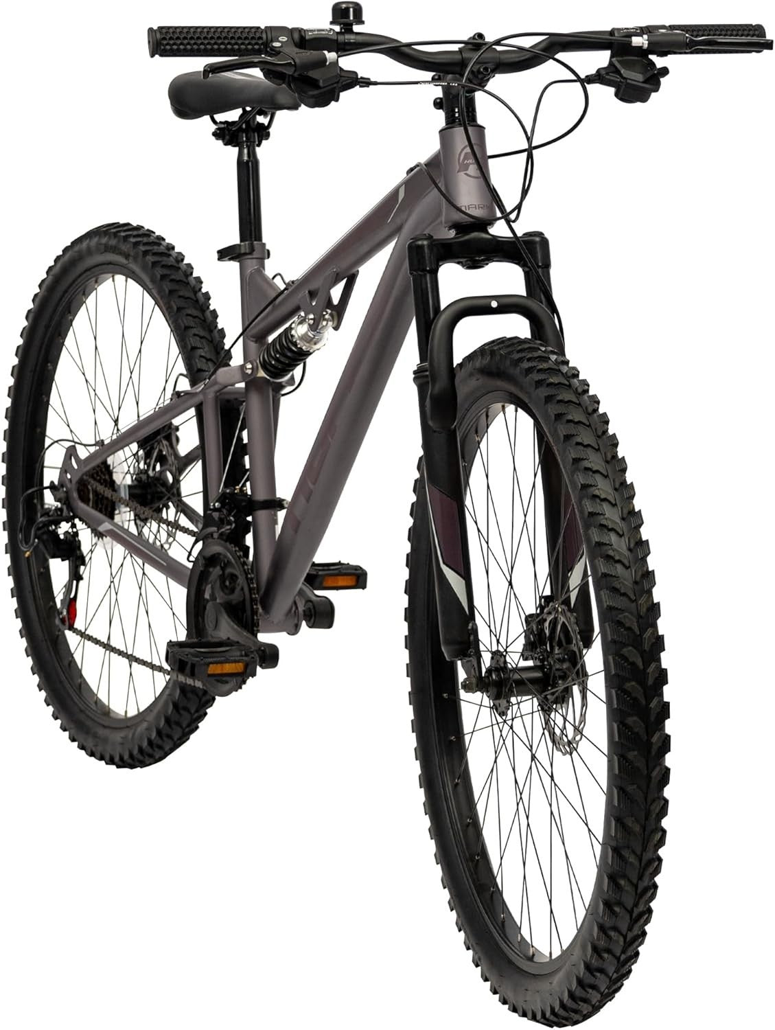 Full Suspension Mountain Bike 21-Speed Disc Brakes 27.5" Wheels Youth