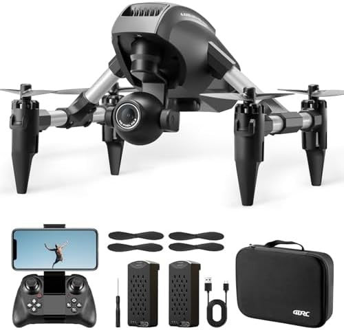 4DRC V42 Mini Drone 1080P Camera, 3D Flip, APP Control, Foldable Toy