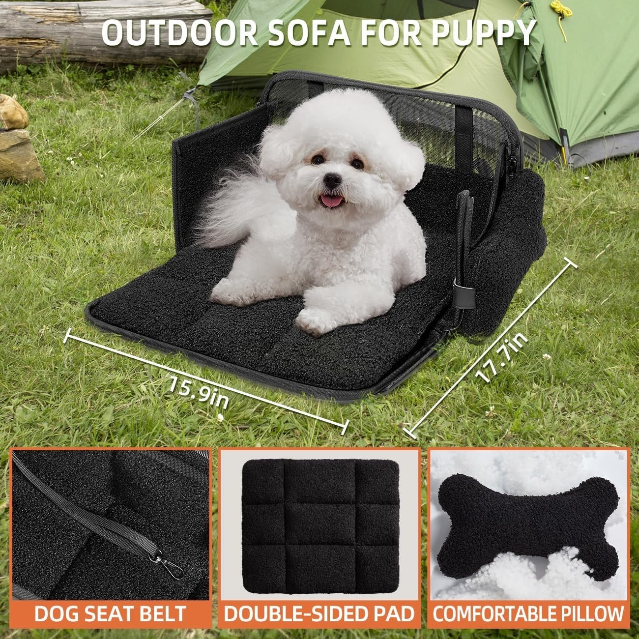 Airline Approved Cat Carrier Foldable Pet Travel Bag Small Dog Carrier