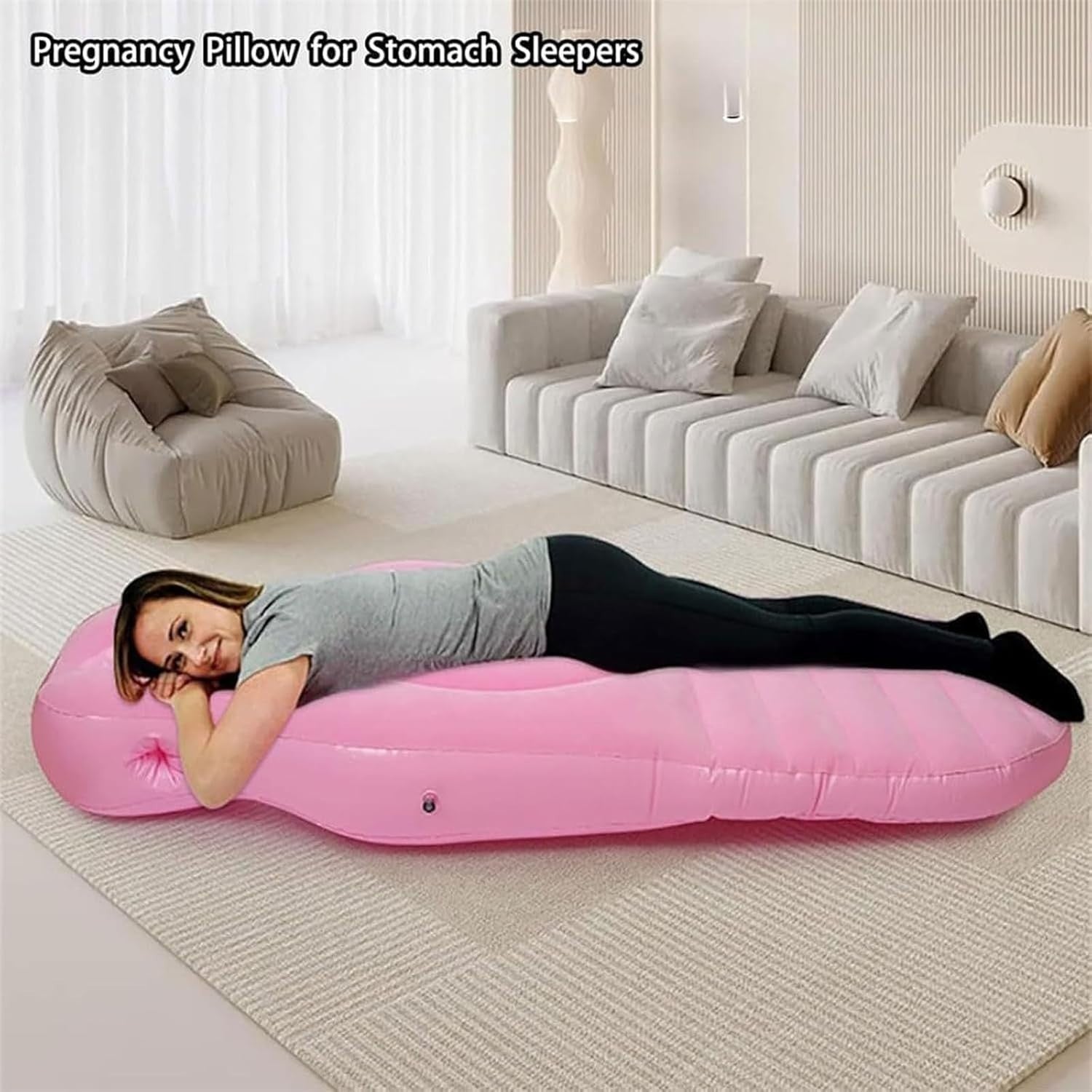 Pregnancy Pillow Adjustable Maternity Support Mattress for Side Sleepers