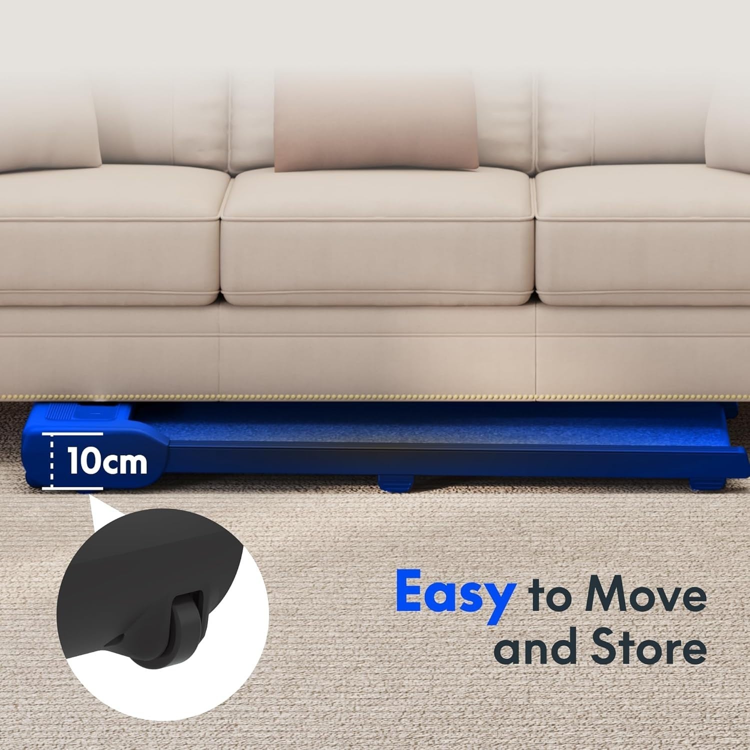 Under Desk Treadmill 4-in-1 Walking Pad | Compact, Quiet, Remote Control