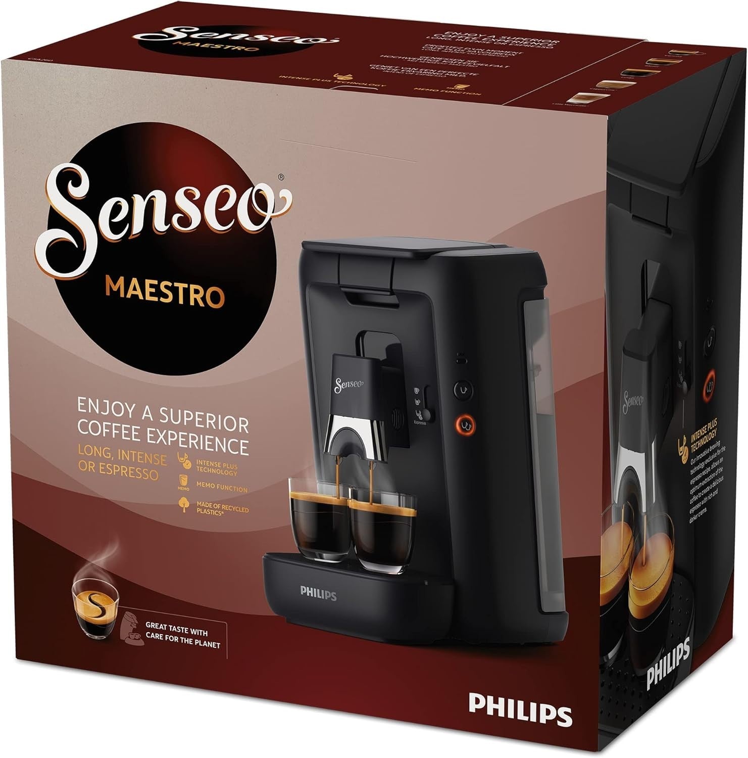 Coffee Pod Machine with Memo Function | 1.2L Tank | 1450W Energy-Efficient