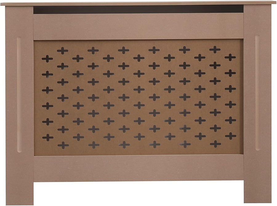 Medium Unfinished MDF Radiator Cover Decorative Cabinet 112x82x19cm
