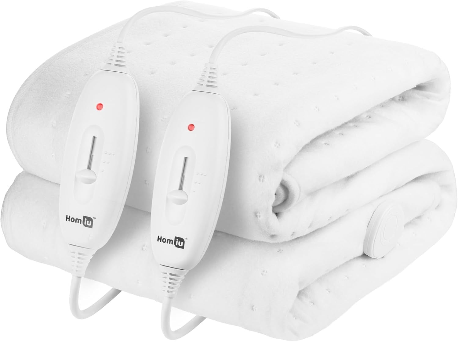 King Electric Underblanket Dual Control Heated Mattress Pad Washable 165x137