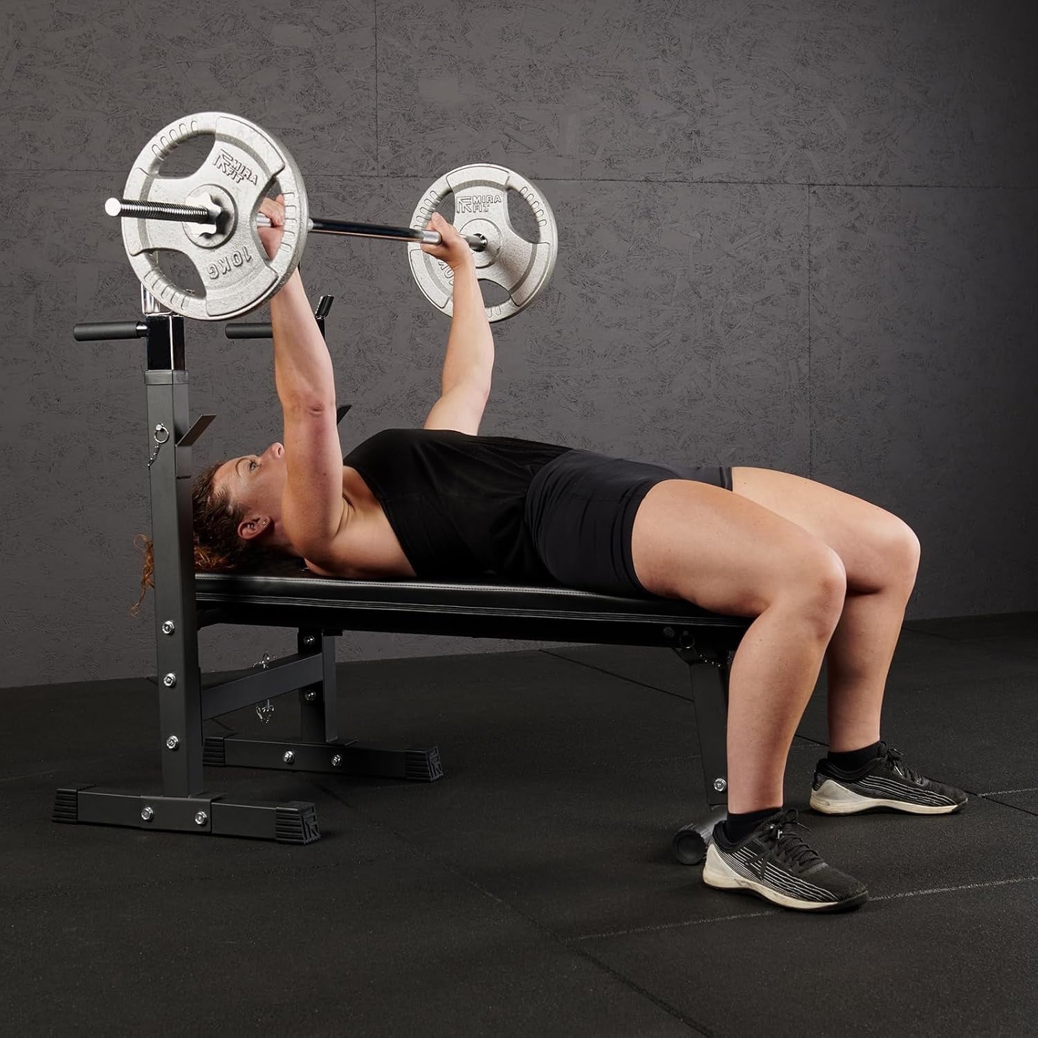Adjustable Folding Weight Bench with Dip Station 660lb Home Gym