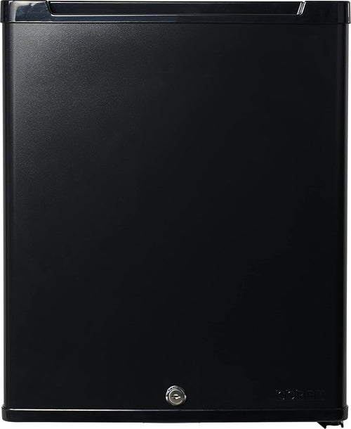 35L Lockable Minibar | Frost-Free, LED Light, Adjustable Shelves Black