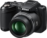 Digital Camera 14.1MP 21X Optical Zoom HD Video 3in LCD Black