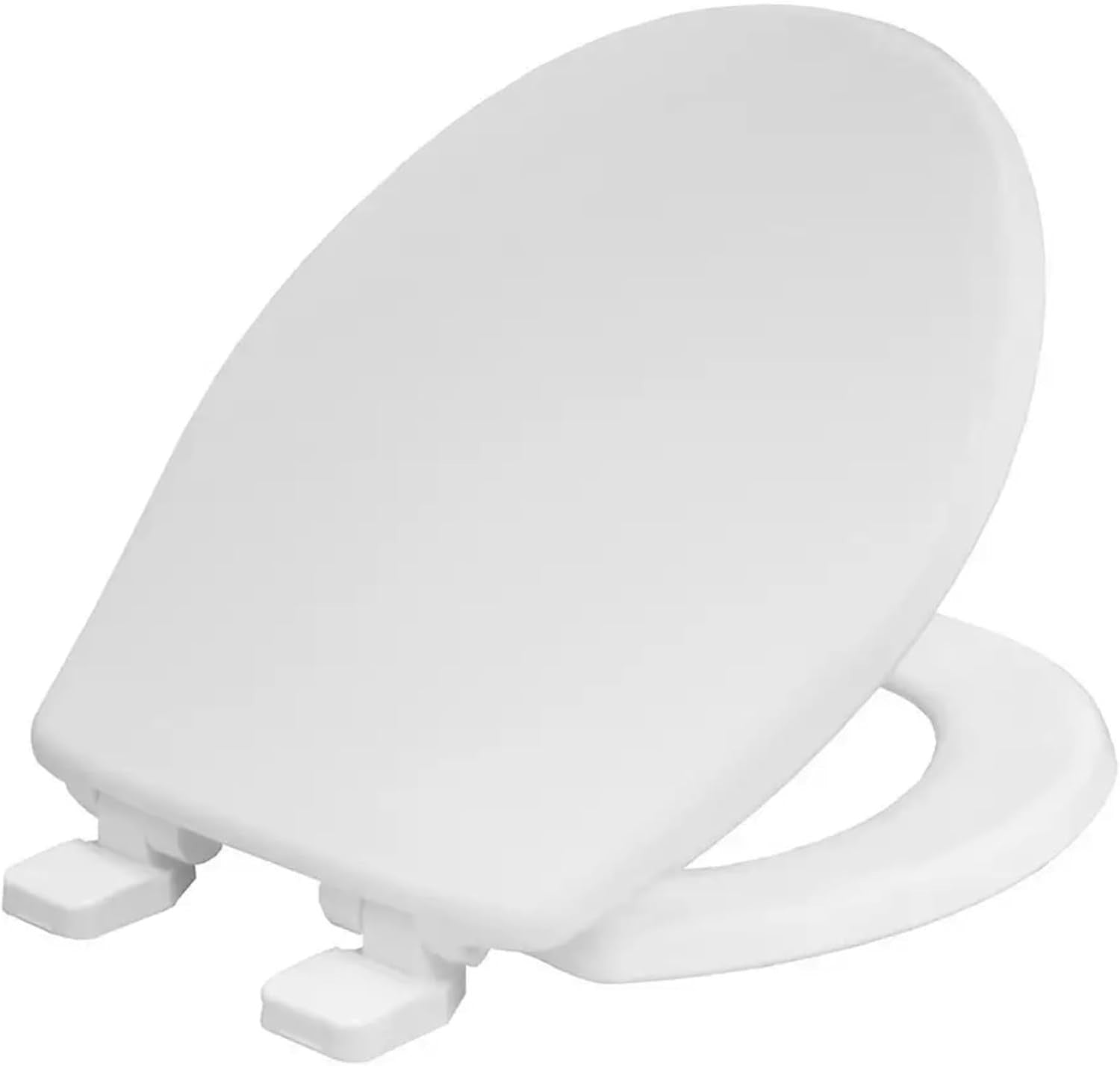 White Soft Close Toilet Seat | Ultra Fix, Adjustable Hinges, Easy Clean