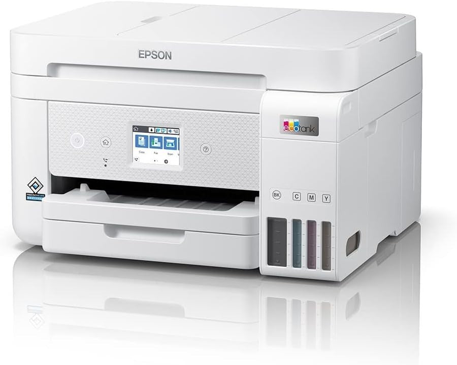 All-in-One Wireless Printer | EcoTank Ink | Print/Scan/Copy/Fax
