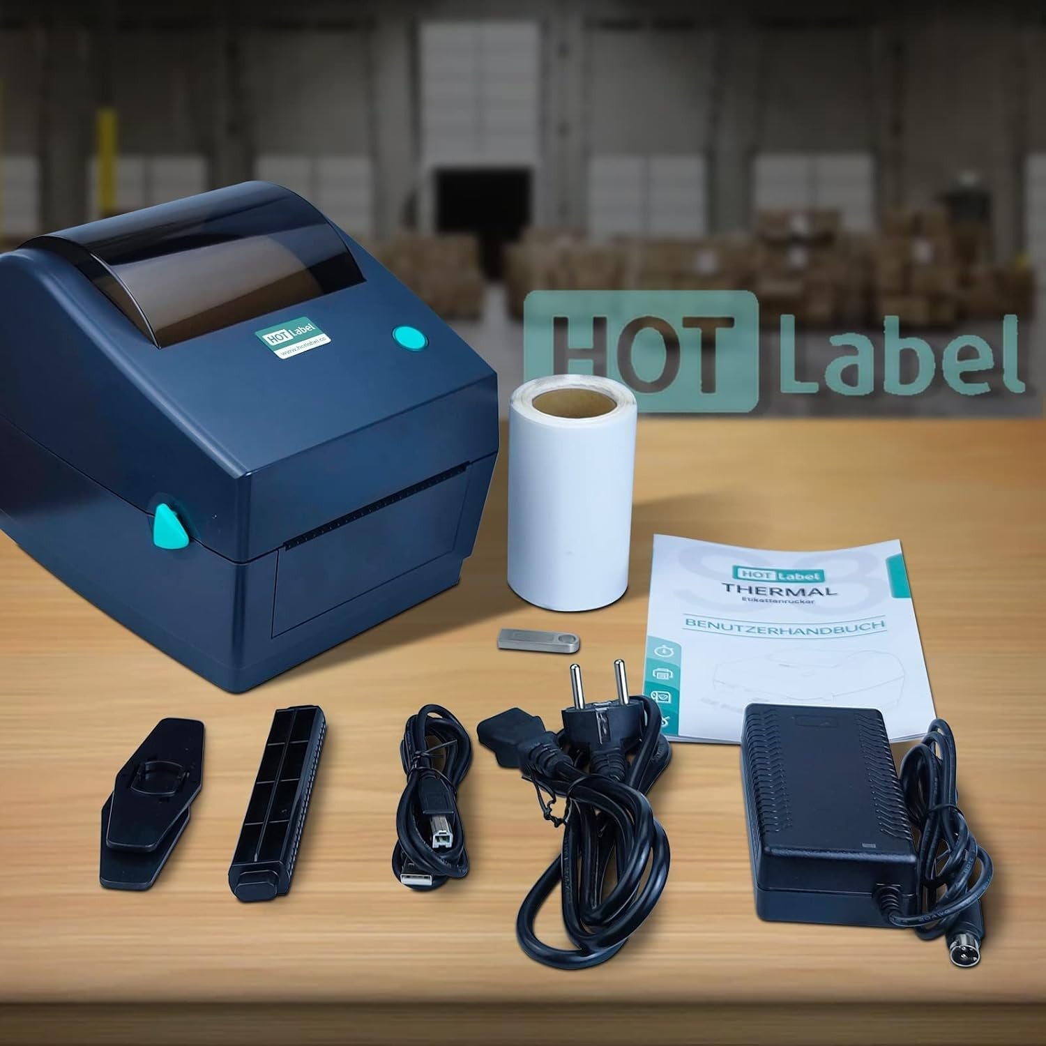 4x6 Thermal Label Printer – Desktop Shipping Label Machine USB