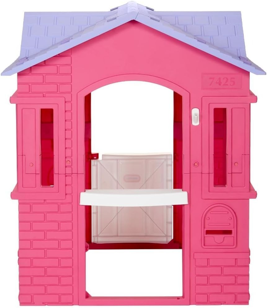 Kids Princess Cottage Playhouse Pink Indoor Outdoor House Age 2+