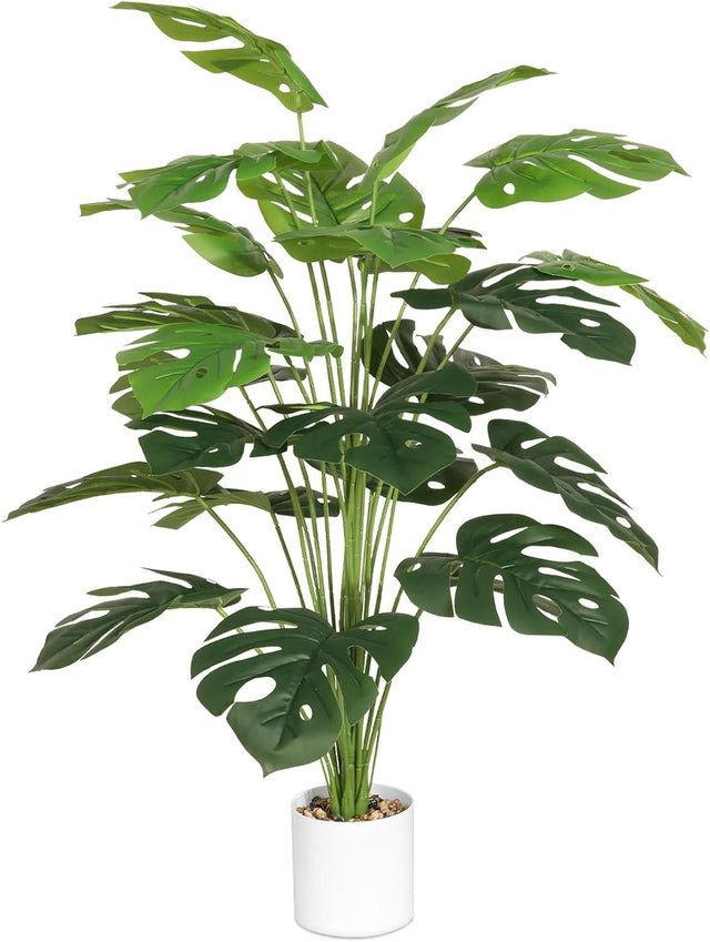 71cm Artificial Monstera Plant Fake Tropical Tree Indoor Outdoor Home Decor