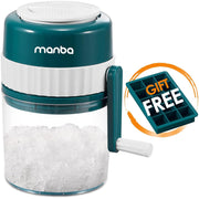 Manual Slushie Maker Snow Cone Machine 1L Ice Crusher Party Drinks