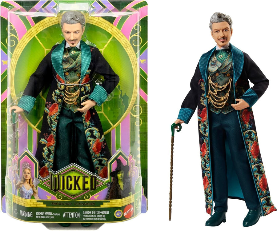 Magic Fashion Doll Wizard Outfit Cane Poseable Movie Style Toy Gift